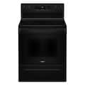 Whirlpool - 30 in. Wide 4 element 5.3 cu. ft. Freestanding Electric Range with No Preheat Mode - Black