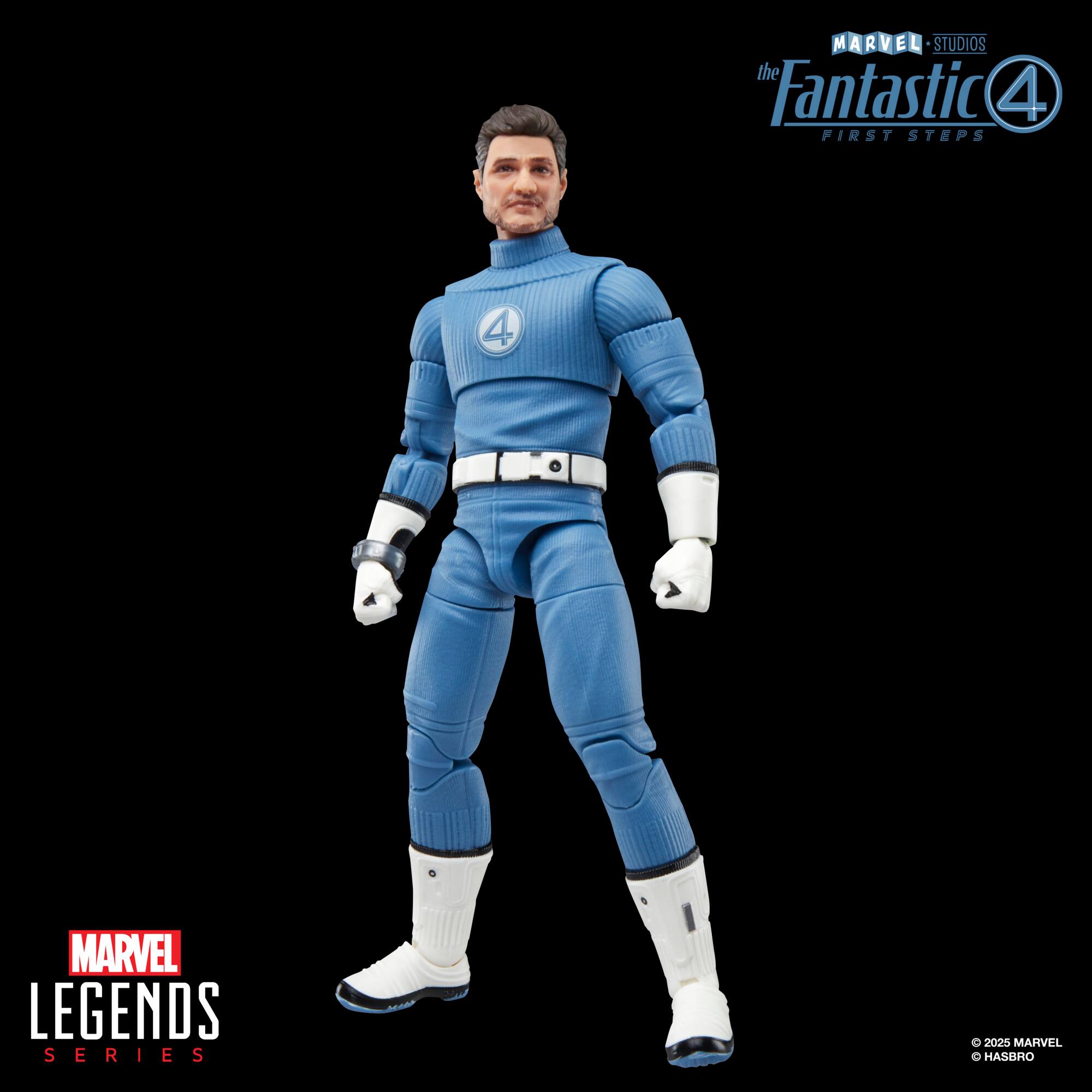 MARVEL STUDIOS the Fantastic 4 FIRST STEPS 4 MARVEL LEGENDS SERIES O 2025 MARVEL O HASBRO