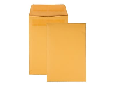Alt View 3. Quality Park - Redi-Seal Kraft Catalog Envelopes, 6"L x 9"H, 100/Box - Brown.