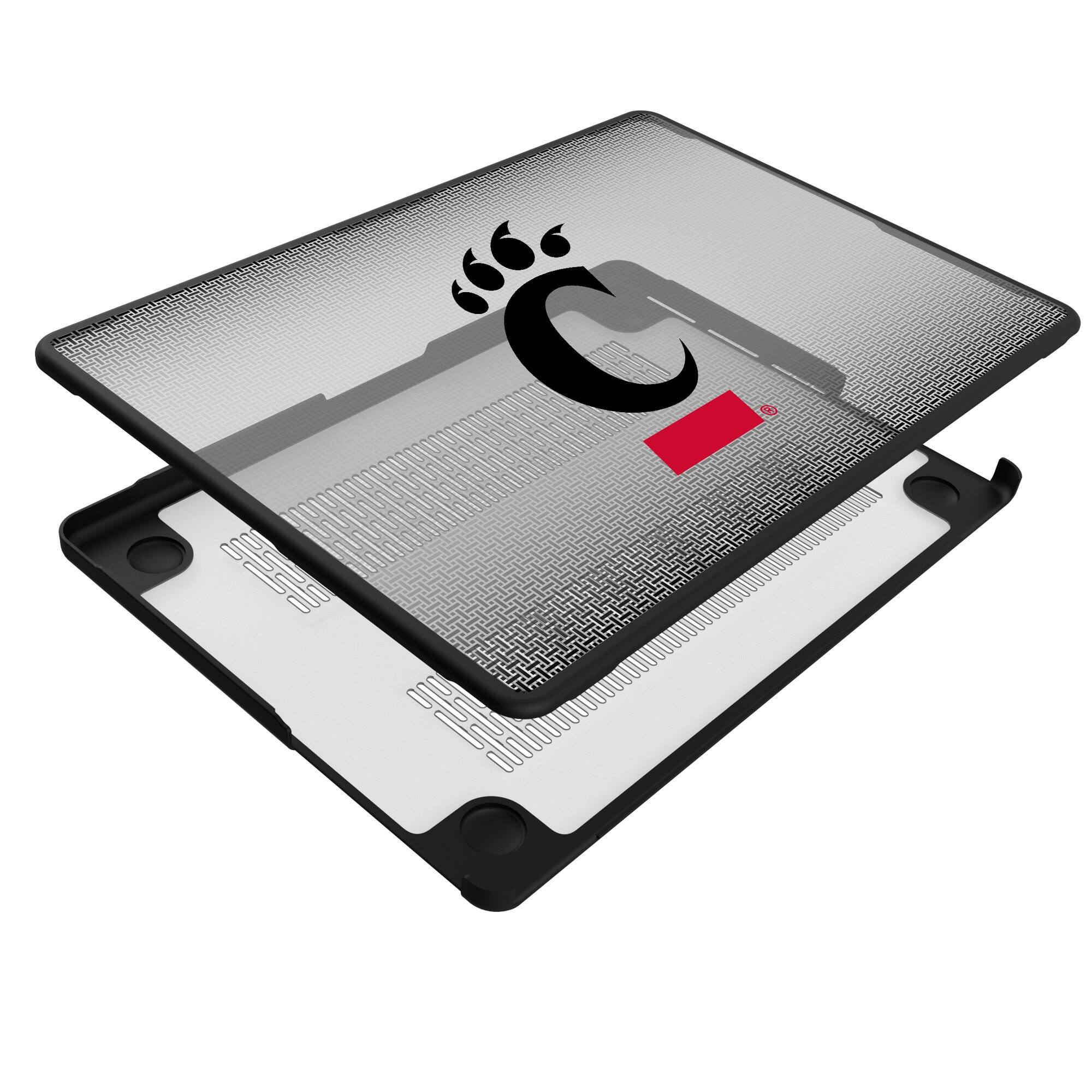Alt View 3. Keyscaper - Cincinnati Bearcats Linen MacBook Case - Pro 13 in - Multicolor.