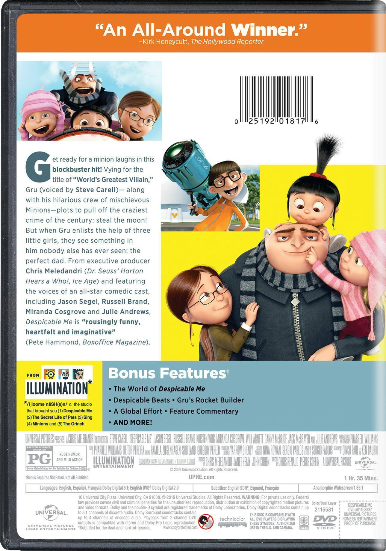 Angle. Despicable Me [DVD].