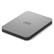 Left. LaCie - Mobile 2TB External USB-C 3.2 Portable Hard Drive with Rescue Data Recovery Services - Moon Silver.