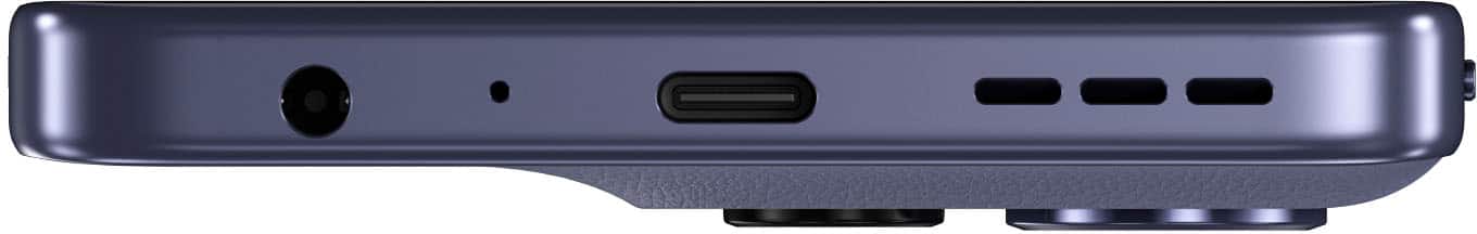 Alt View 3. Motorola - moto g power 2025 128GB (Unlocked) - Slate Gray.