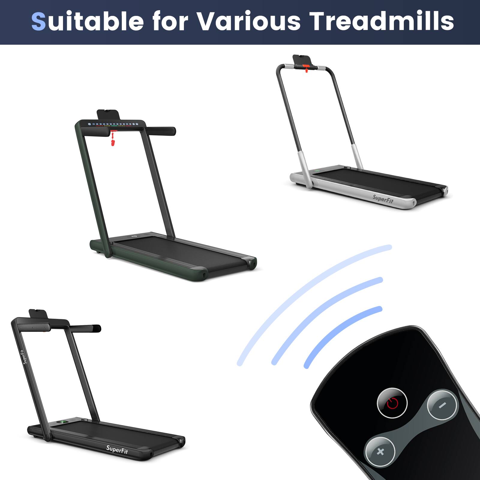 Suitable for Various Treadmills

SuperFit