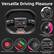 Versatile Driving Pleasure
- Accelerator Pedal
- Forward and Backward Control Lever
- One-click Start Button
- Shift Button
- Mode Selection
- Multi-function Steering Wheel-Music