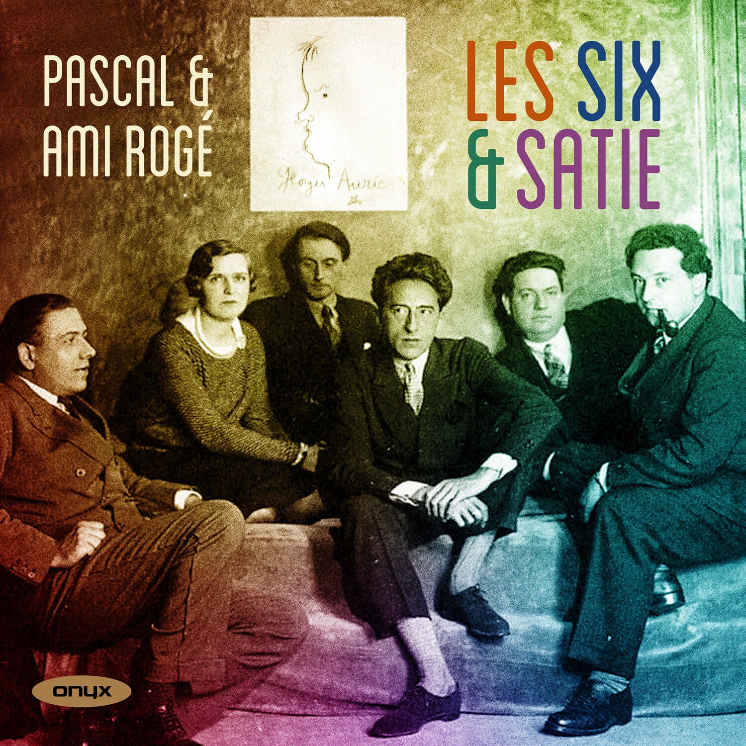 Pascal & Ami Roge - Les Six & Satie  - COMPACT DISCS