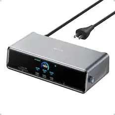 ANKER
POWER 160.0W
PORT 1: 25.0W
PORT 2: 20.0W
PORT 3: 15.0W
PRIME