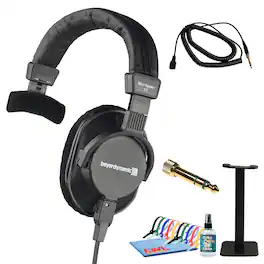Bundle - Beyerdynamic - DT 252 Single Ear Broadcast Headphone 80 Ohm Monitoring ()