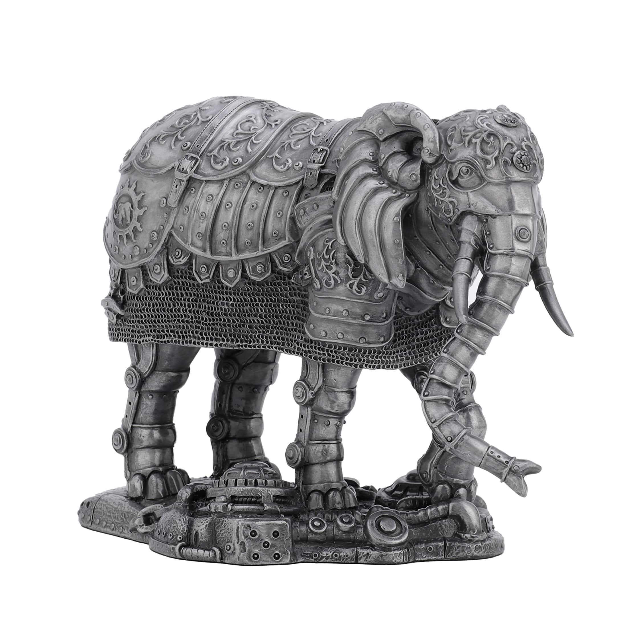 Veronese Design - Steampunk Mechanical Elephant Cold Cast Pewter Effect Resin Statue - Bronze