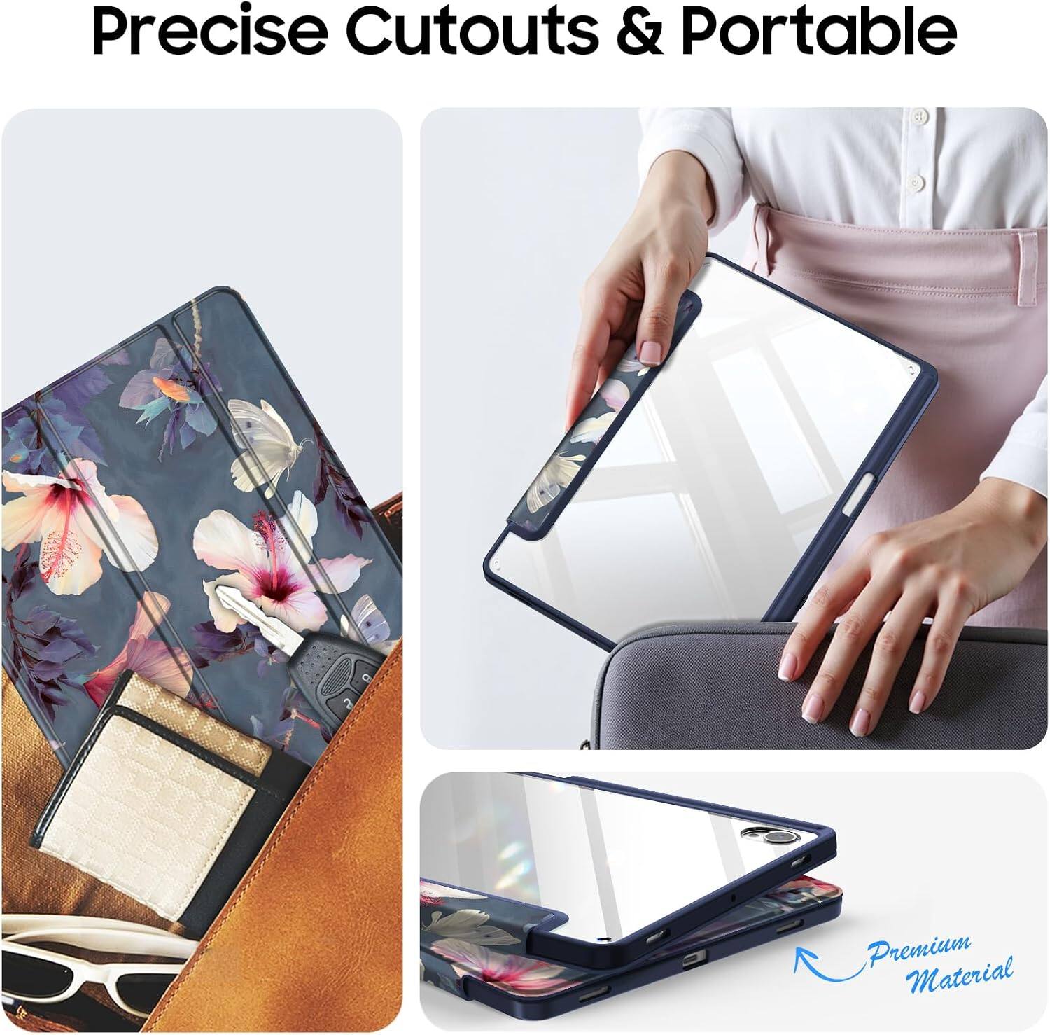 Precise Cutouts & Portable  
Premium Material