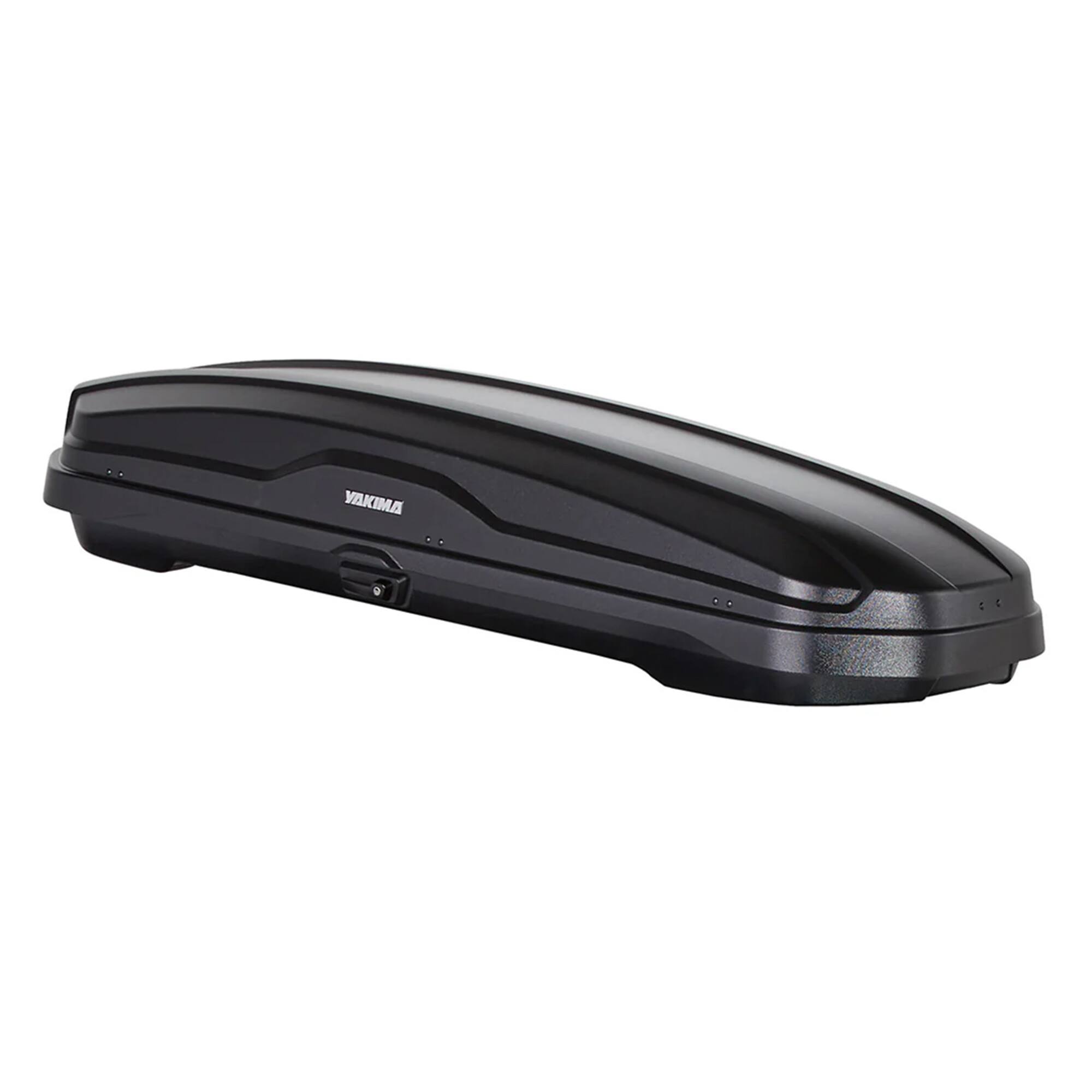 Front. Yakima - Yakima SkyBox NX Skinny 12 Rooftop Cargo Box, Fits StreamLine Crossbar, Black - black.