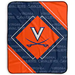 Pegasus - Virginia Cavaliers 50" x 60" Diamond Logo Fleece Blanket - Multicolor