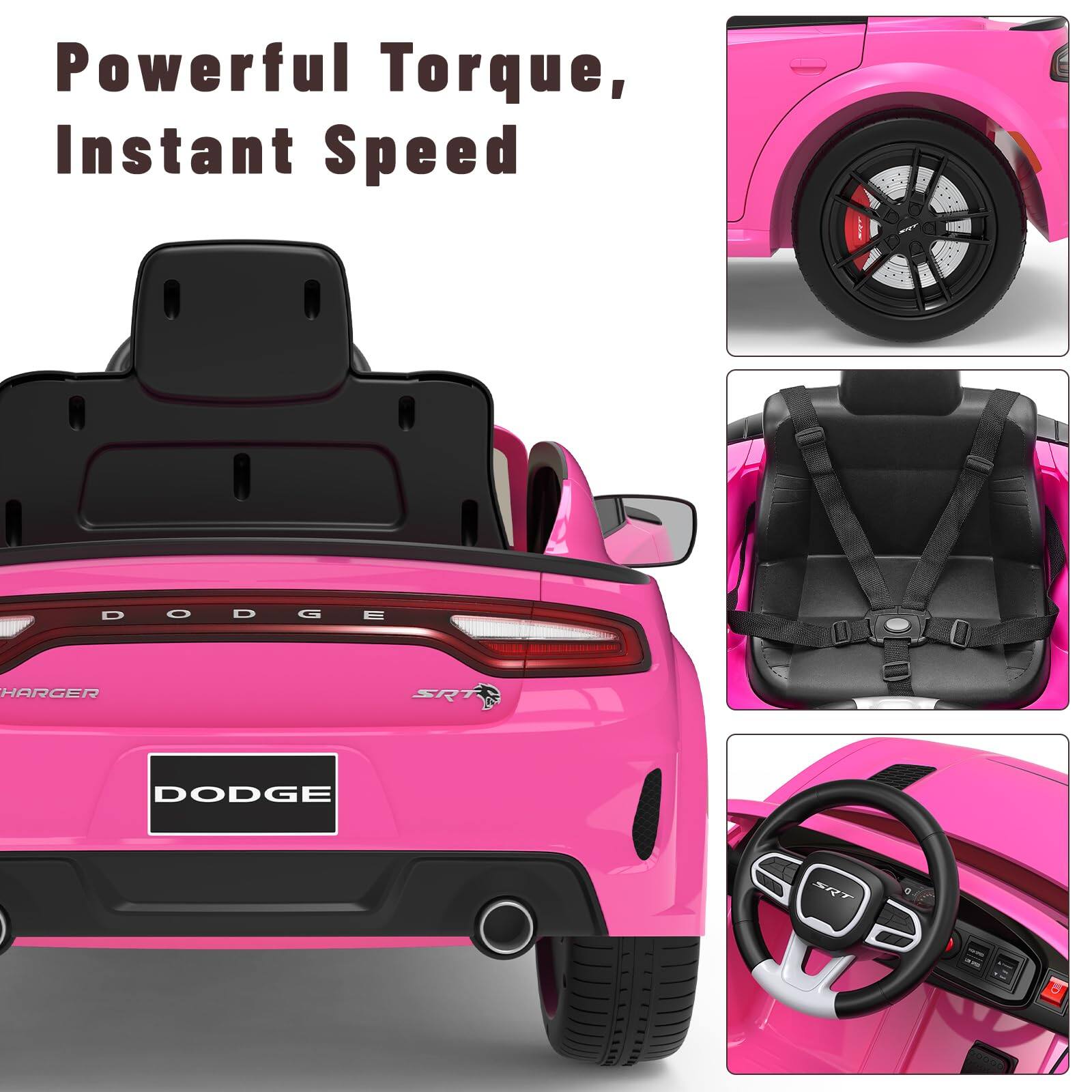 Powerful Torque, Instant Speed

DODGE
CHARGER
SRT