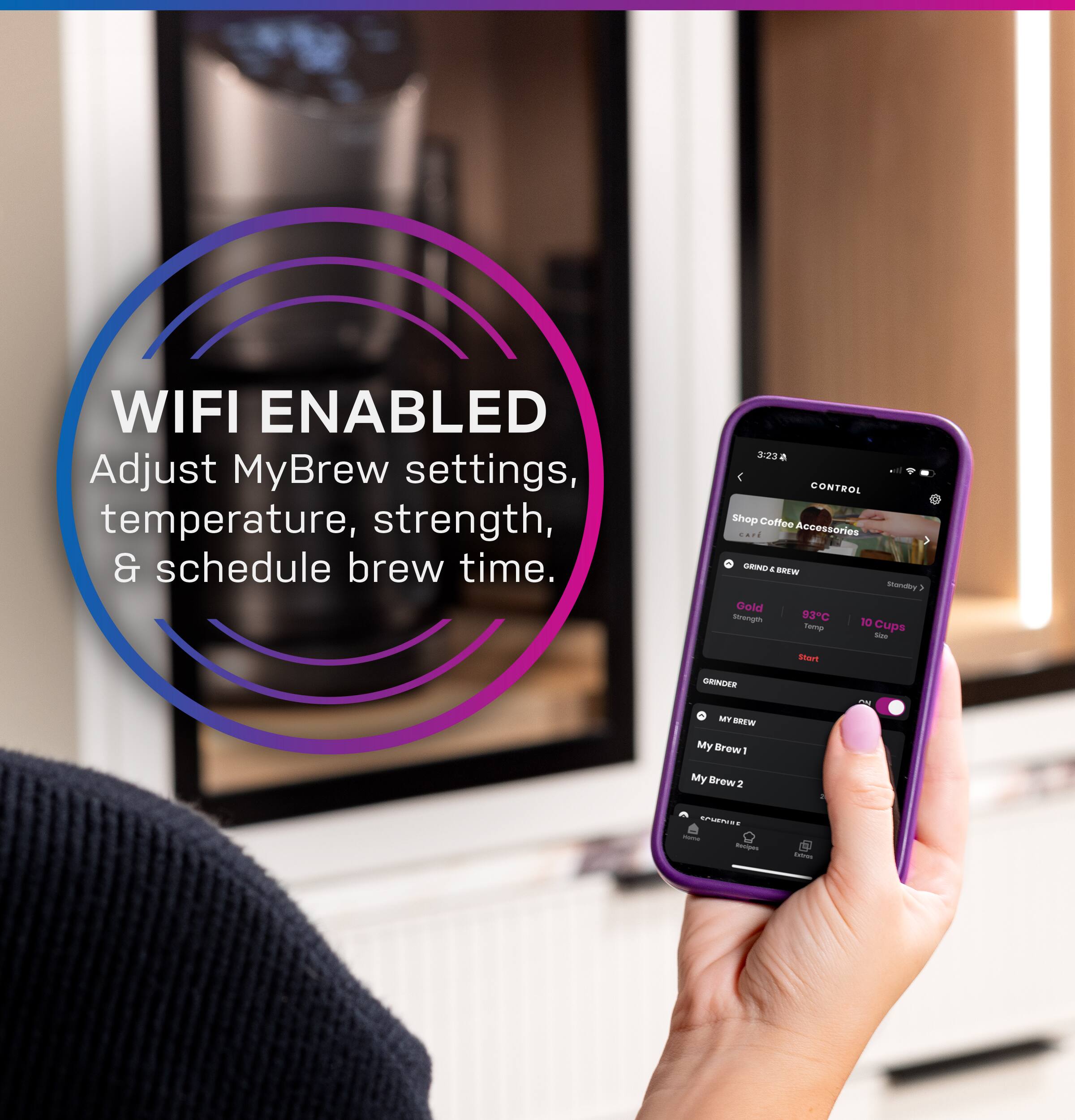 The text on the image is already grouped and correctly written.