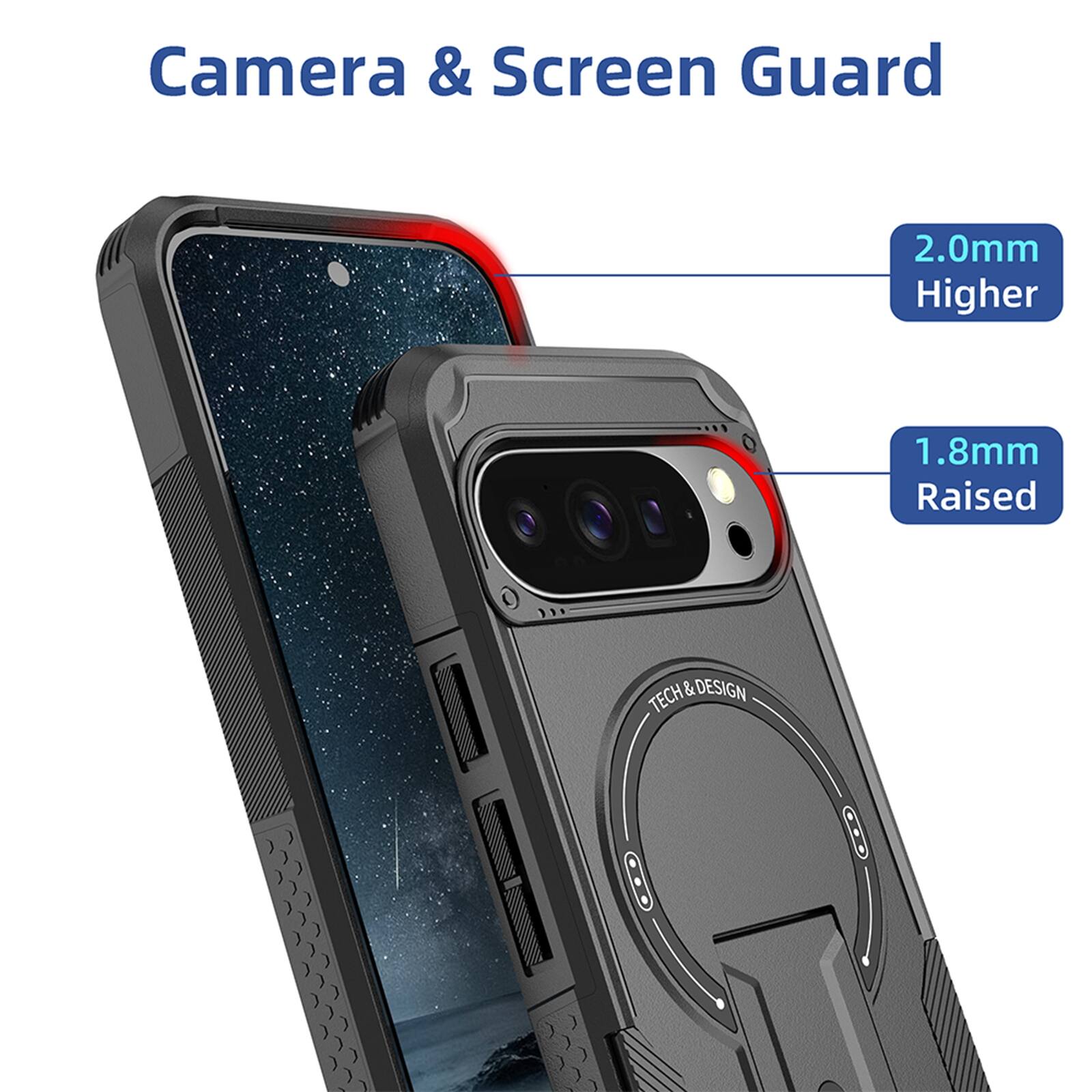 Camera & Screen Guard

2.0mm Higher

1.8mm Raised

TECH & DESIGN