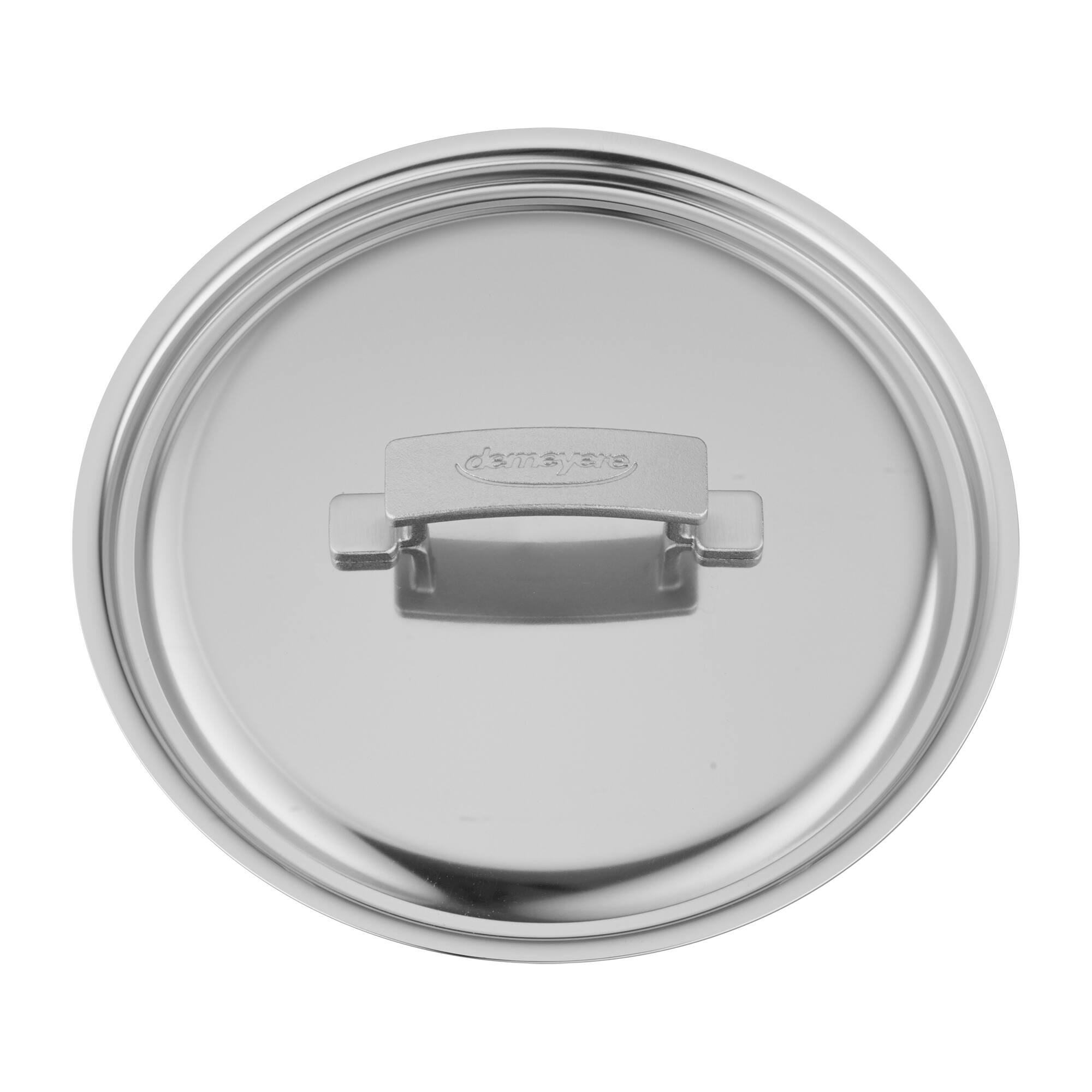 Alt View 7. Demeyere - Demeyere Industry 5-Ply 3-qt Stainless Steel Deep Saute Pan - Stainless Steel.