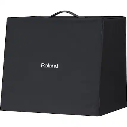 Front. Roland - Roland RAC-KC600 Cover for KC600 Keyboard Amplifier, Black - Black.
