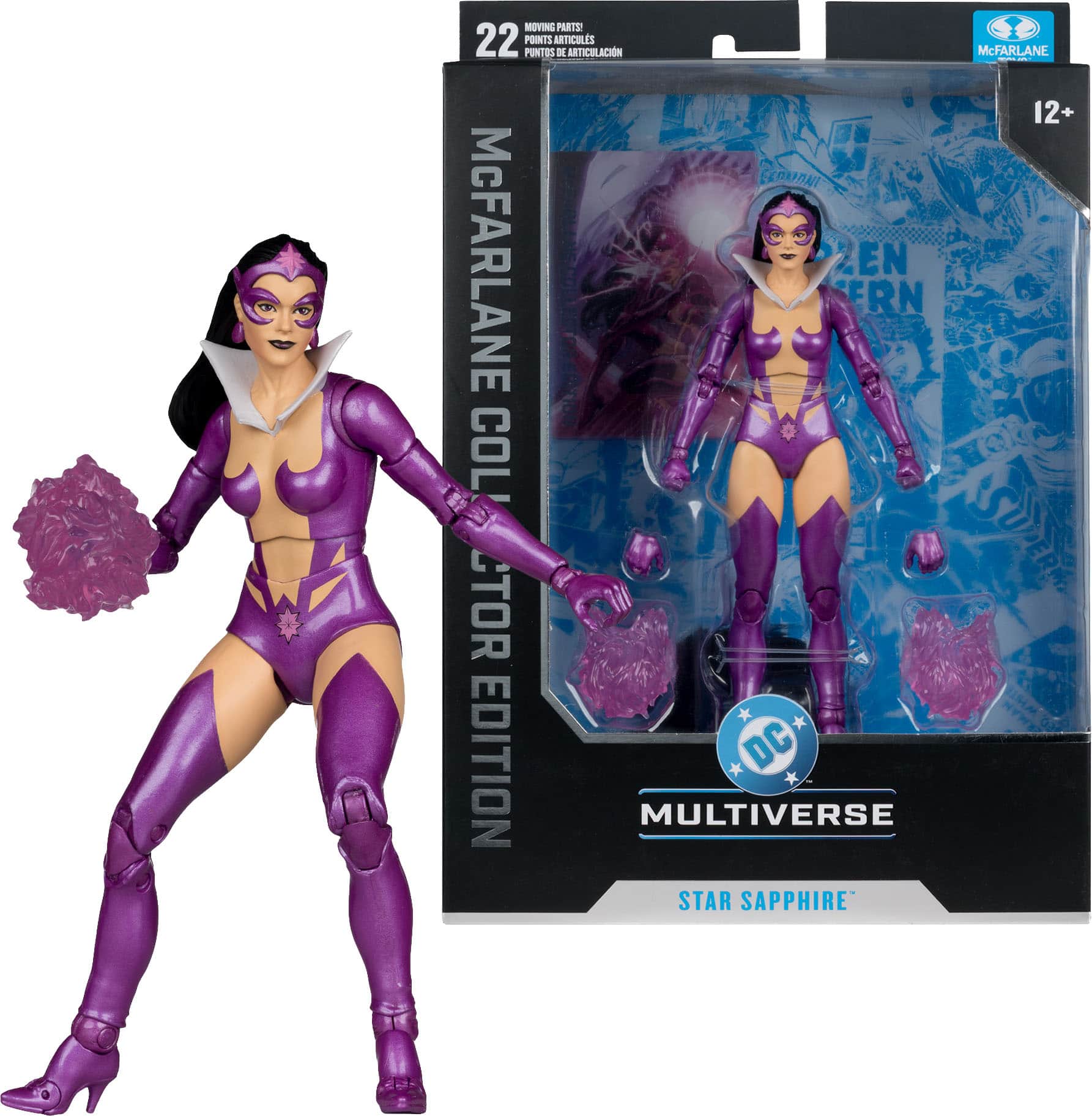 McFarlane Toys - DC Multiverse Star Sapphire (Green Lantern) 6.8" Action Figure - McFarlane Collector Edition #70 - Chance for Chase