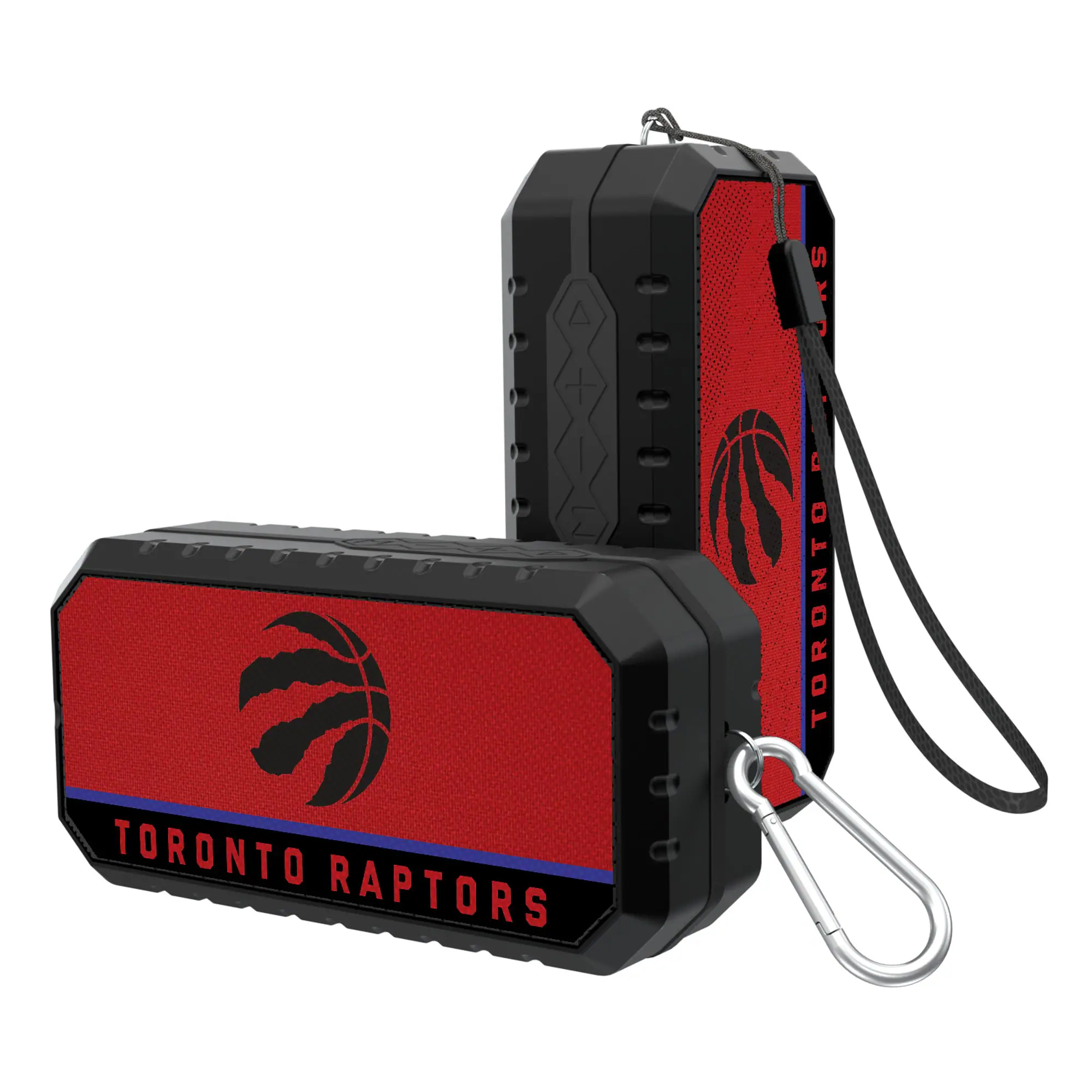 Keyscaper - Toronto Raptors End Zone Water Resistant Bluetooth Speaker - Multicolor