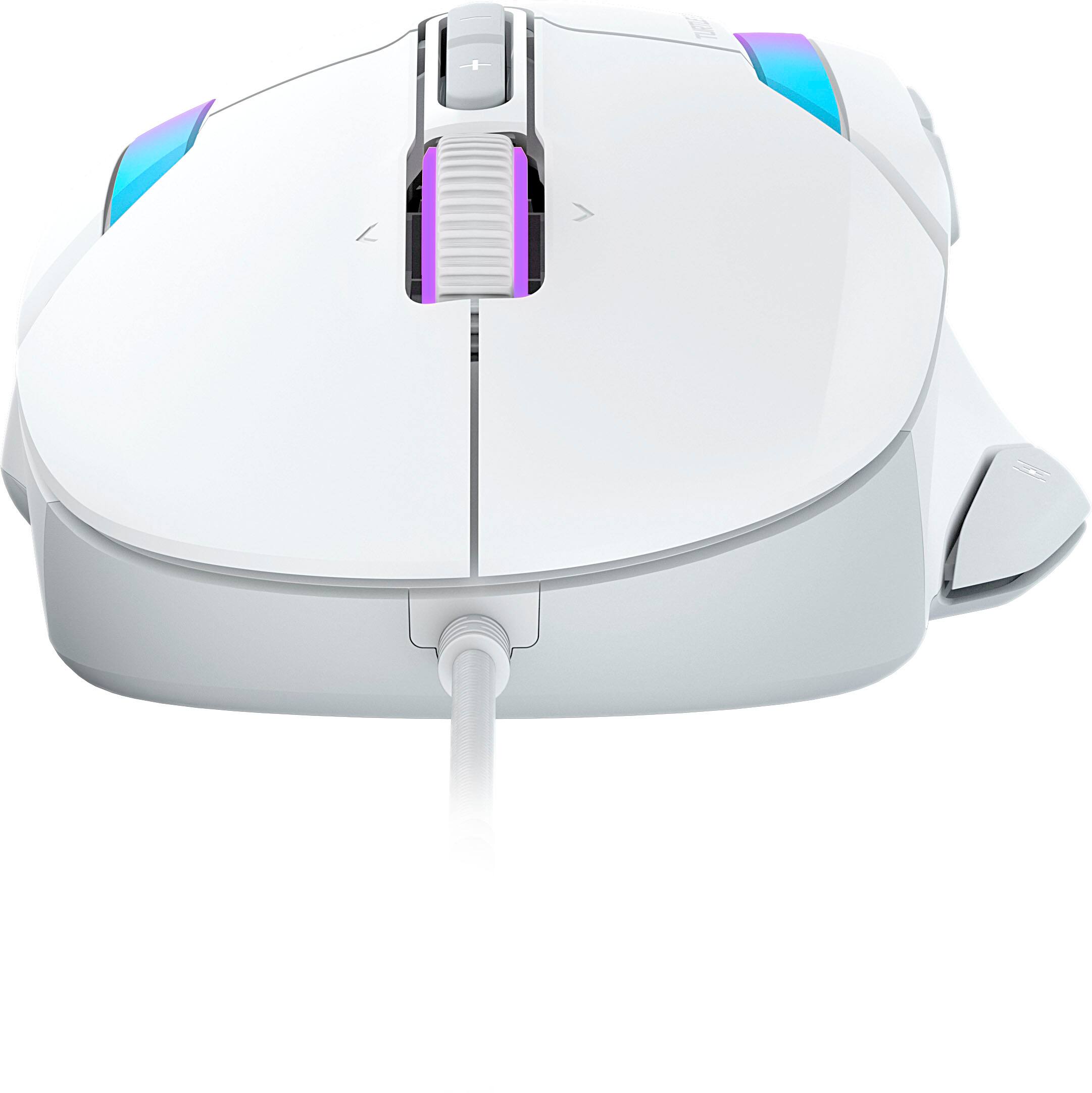 Alt View 16. Turtle Beach - Kone II Wired Optical Gaming Mouse with RGB Lighting - Arctic White.