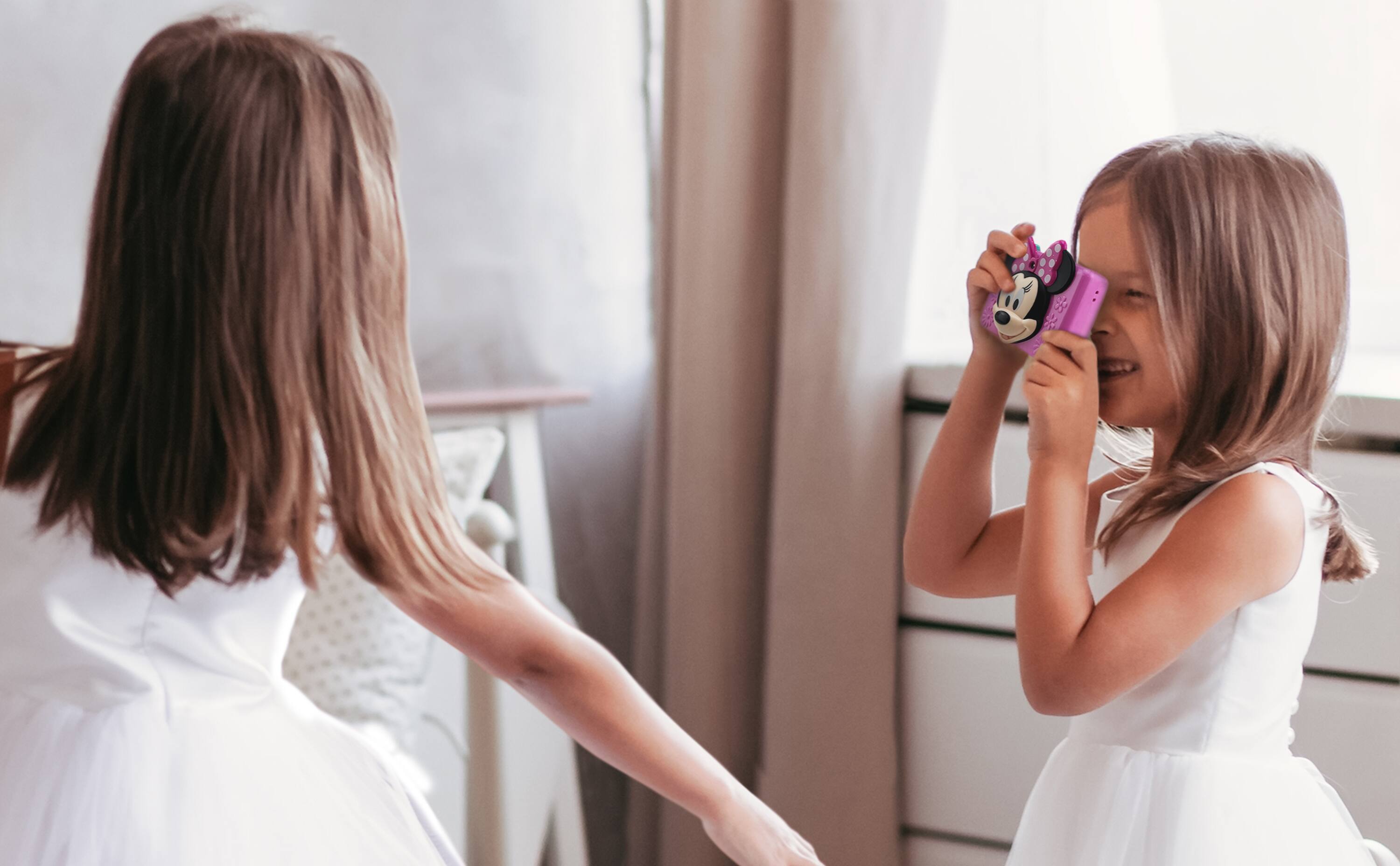 Back. eKids - eKids Minnie Mouse Kids Camera with Video Recording.