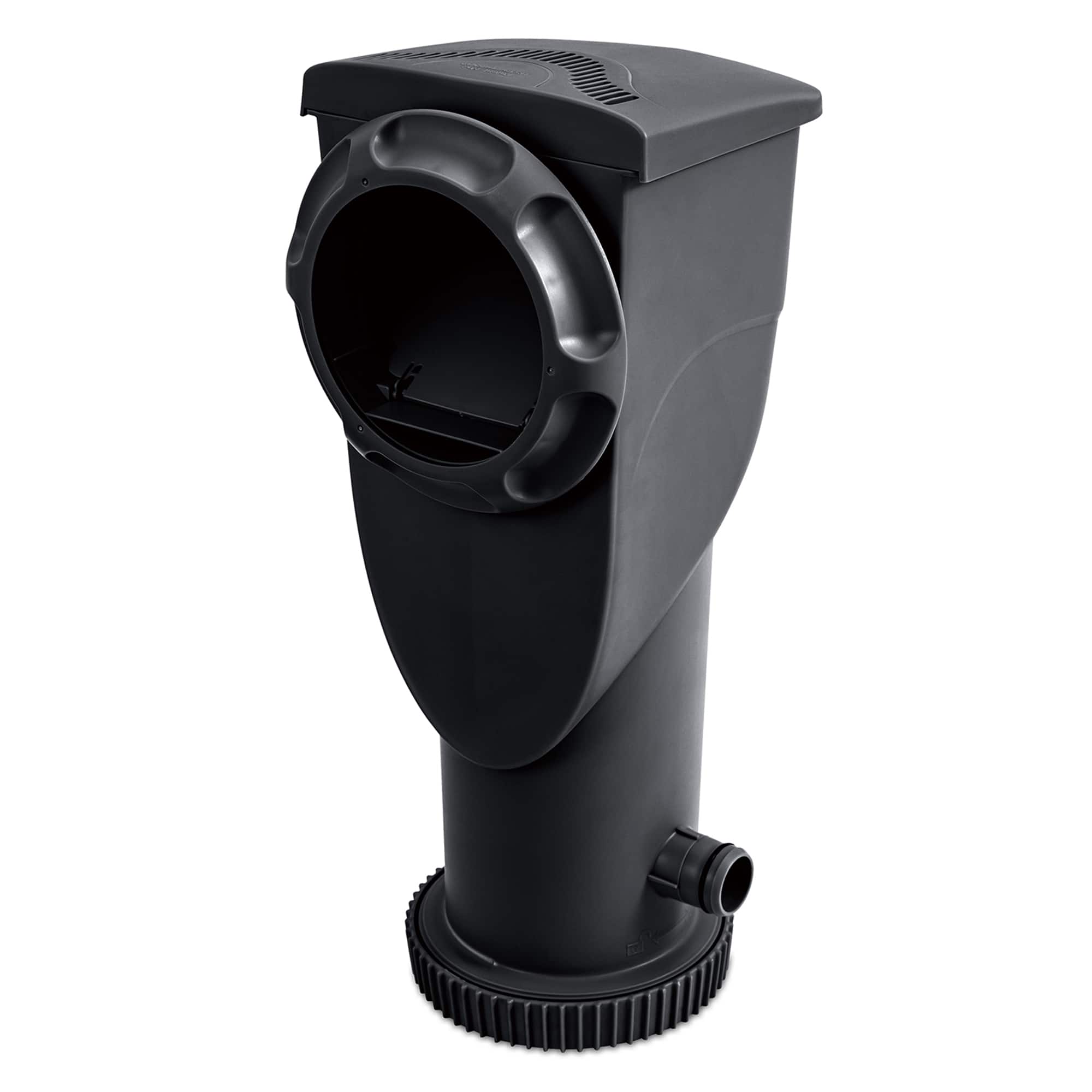 Funsicle - 1500 Gallon SkimmerPlus Filter Pump System for Above Ground Pool - Black