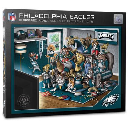 PHILADELPHIA EAGLES
PUREBRED FANS / 500 PIECE PUZZLE / 24" X 18"
NFL
EAGLES
REAL MAIL-ORDER
PUREBRED FANS
ONLY