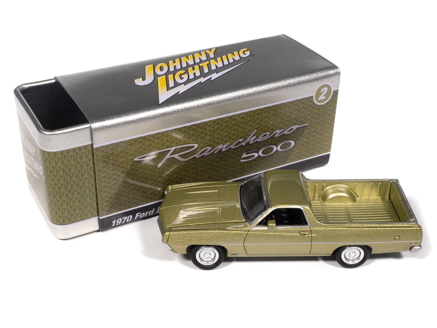 JOHNNY LIGHTNING  
2 Ranchero 500  
1970 Ford