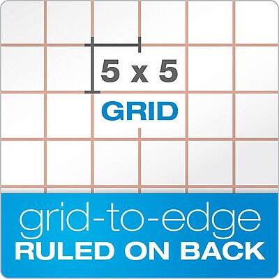 5 x 5 GRID  
grid-to-edge RULED ON BACK