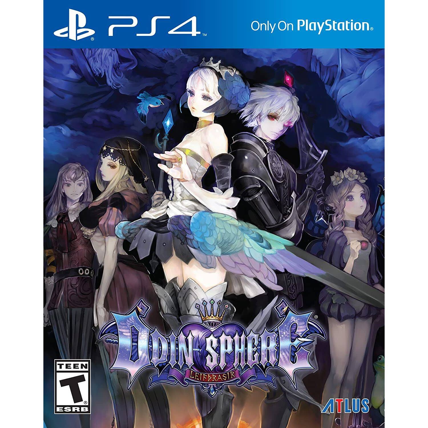 PS4™ Only On PlayStation®

Idin Sphere: Leifrasir

TEEN T ESRB

ATLUS - T (Teen 13+)