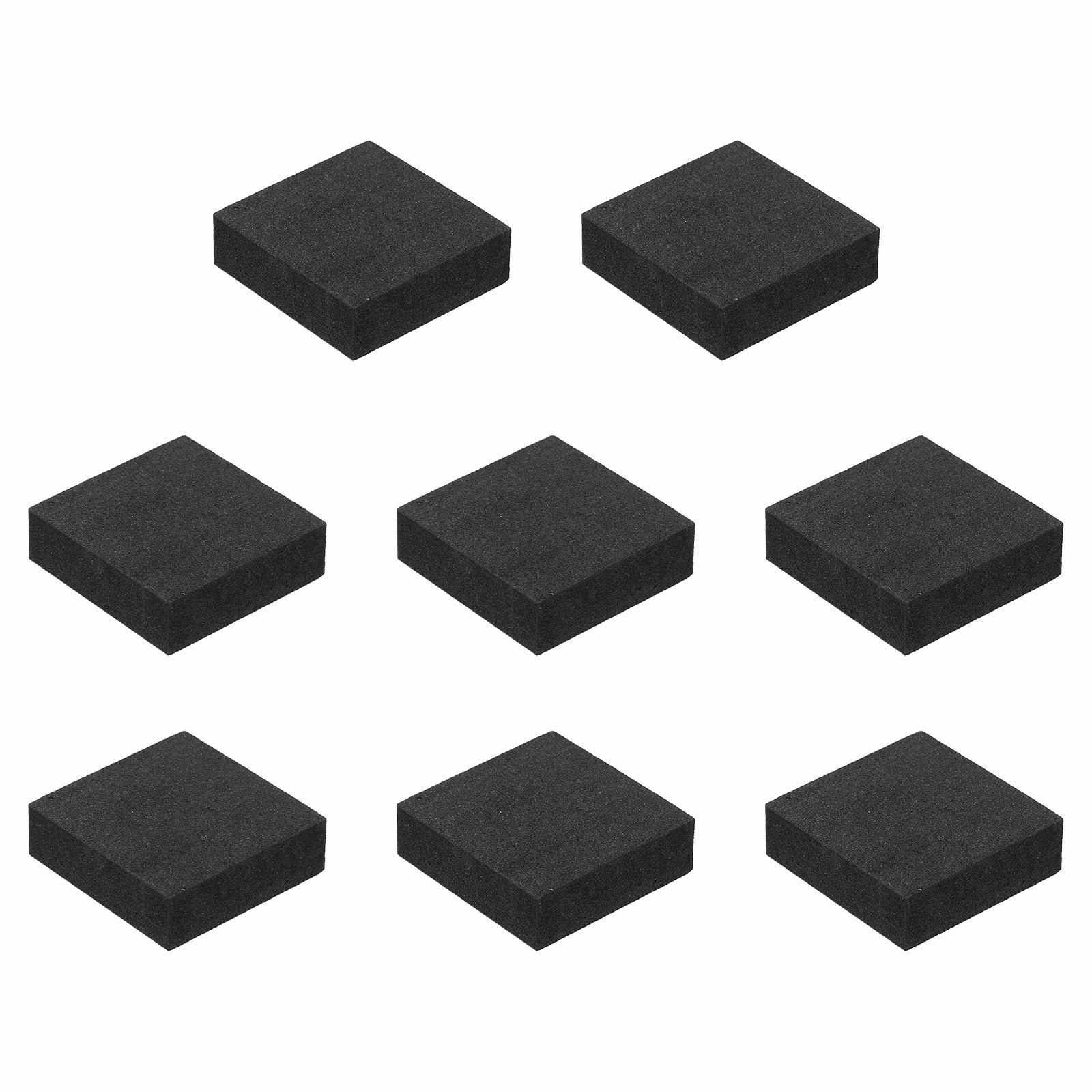 Unique Bargains - 8pcs Square Speaker Isolation Feet Pads, 30x10mm Non Slip Foam Shock Absorption Pad for Amplifier - Black price history on PriceWatchPro