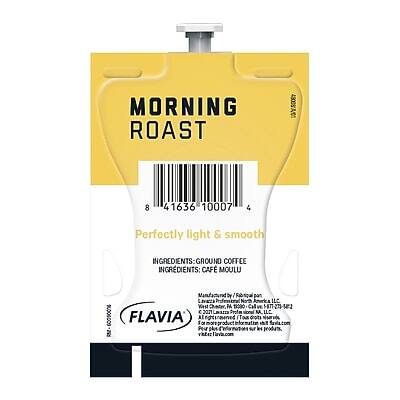 MORNING ROAST

Perfectly light & smooth

INGREDIENTS: GROUND COFFEE
INGREDIENTS: CAFÉ MOULU

FLAVIA

Manufactured by: Holger Gans
Mannheim, Germany
Tel: +49 621 175 75 22
Fax: +49 621 175 75 22
www.flavia.com

Please recycle for the environment.