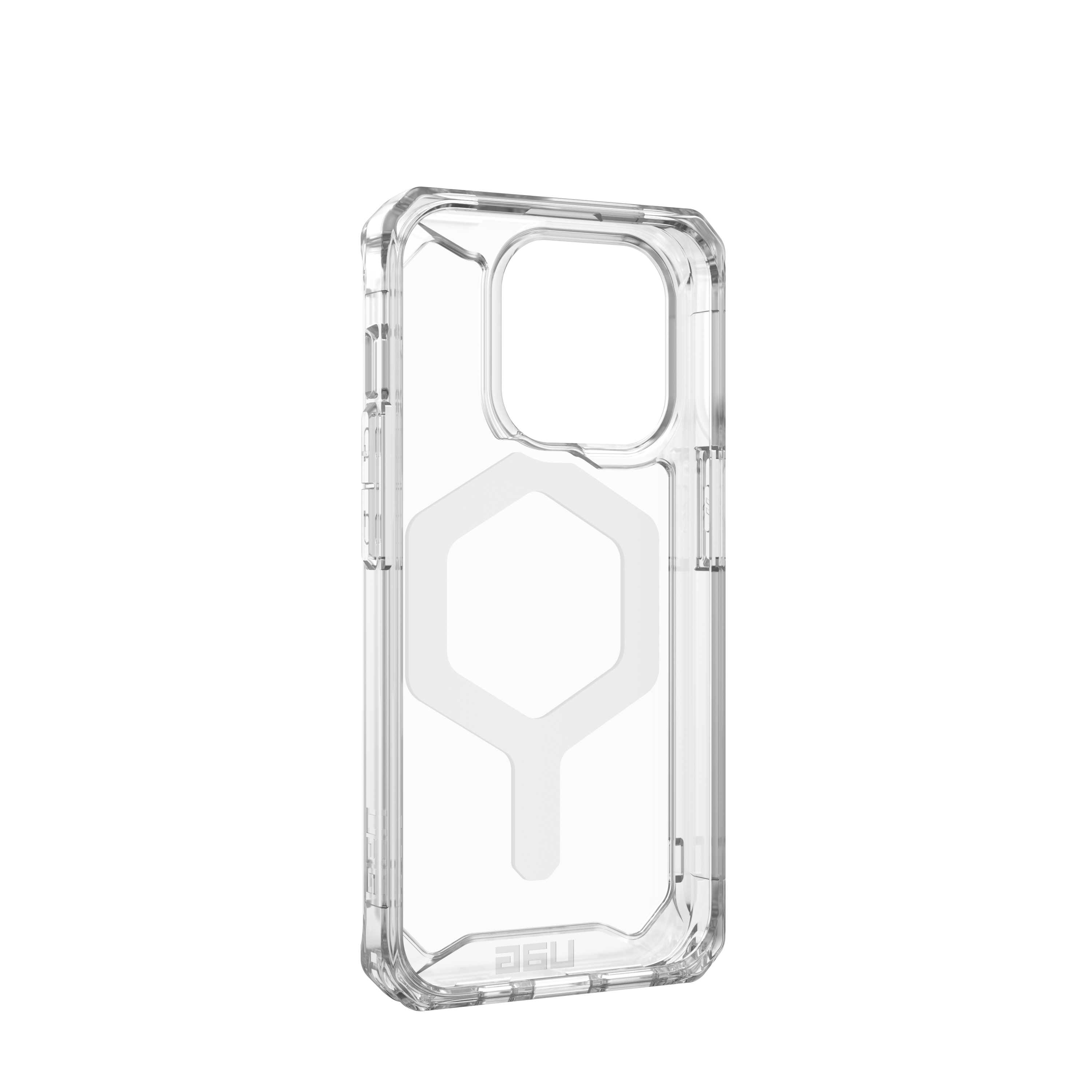 Alt View 6. UAG - Plyo Pro Series Case with Magsafe for Apple iPhone 15 Pro - Ice/White.