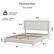 Dimension
Size: Queen
Weight Capacity
Max to 800lbs
Mattress
8-14"
61.8"
22.4"
79.9"
44.9"
10.2"
81.7"
60"