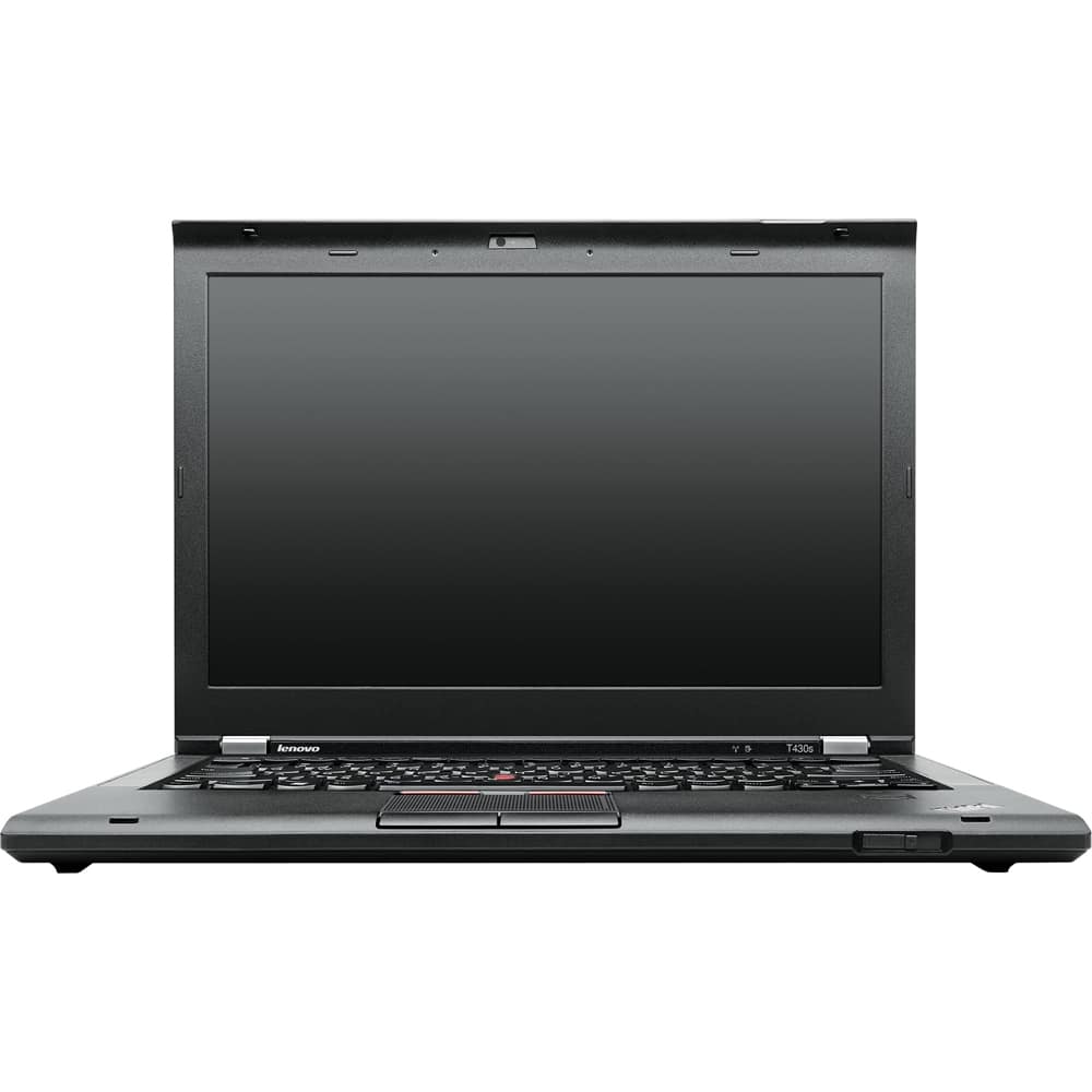 Front. Lenovo - 14" Refurbished Laptop - Intel Core i5 - 8GB Memory - 500GB Hard Drive - Black.