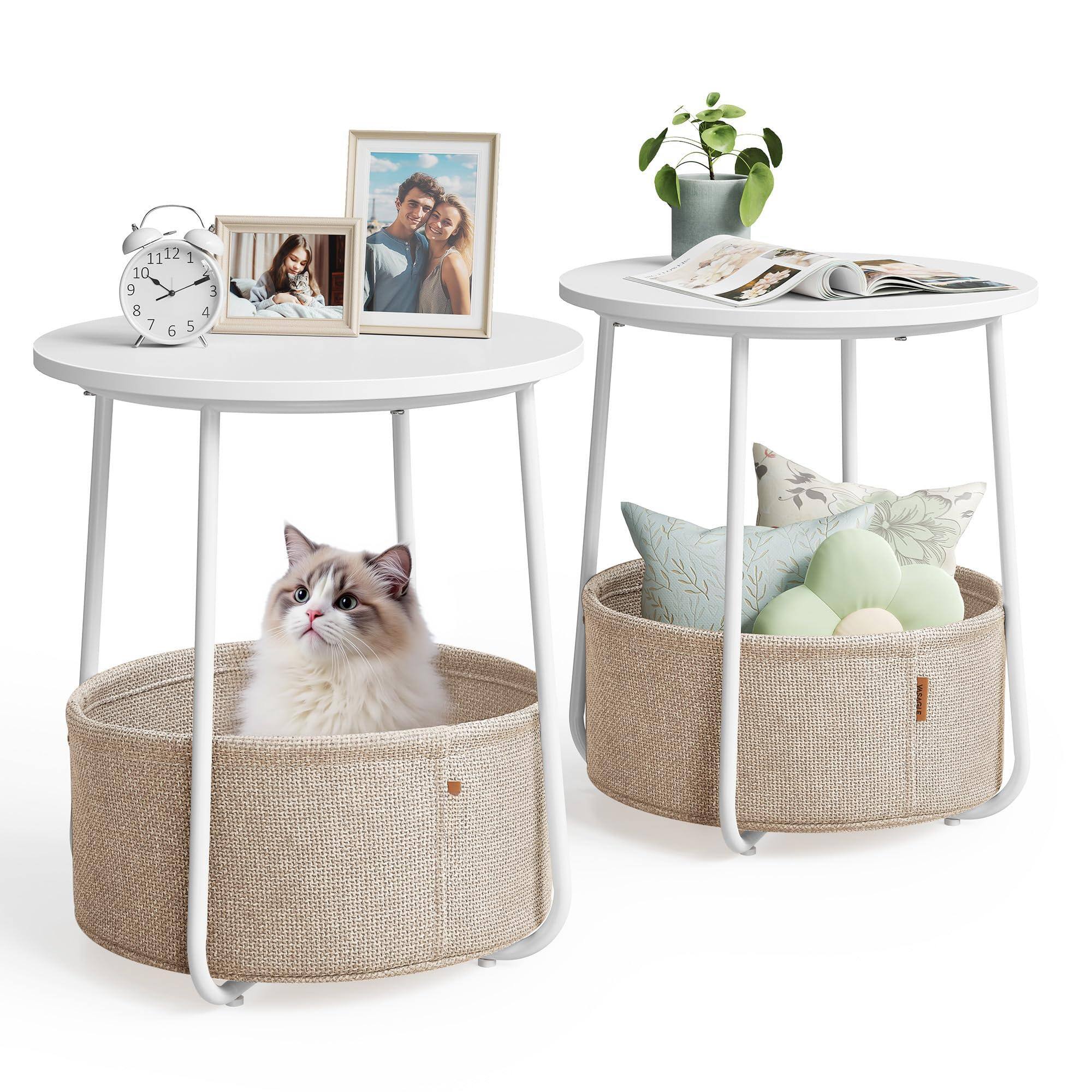 Matte White + Camel Brown