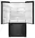 Alt View 1. Whirlpool - 22 cu. ft. French Door Refrigerator with Humidity-Controlled Crispers - Black.