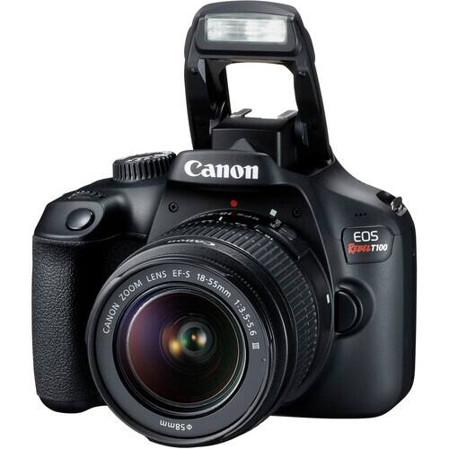 Canon LENS EF-S ZOOM 18-55mm CANON 1:3.5-5.6 II EOS REBEL T100 T100 58mm