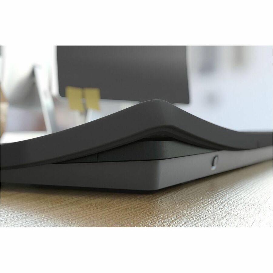 Alt View 4. CHERRY - CHERRY STREAM PROTECT Keyboard Wireless - Wireless Connectivity - RF - 32.81 ft - 2.40 GHz - USB Type A Interface - Jet Black.