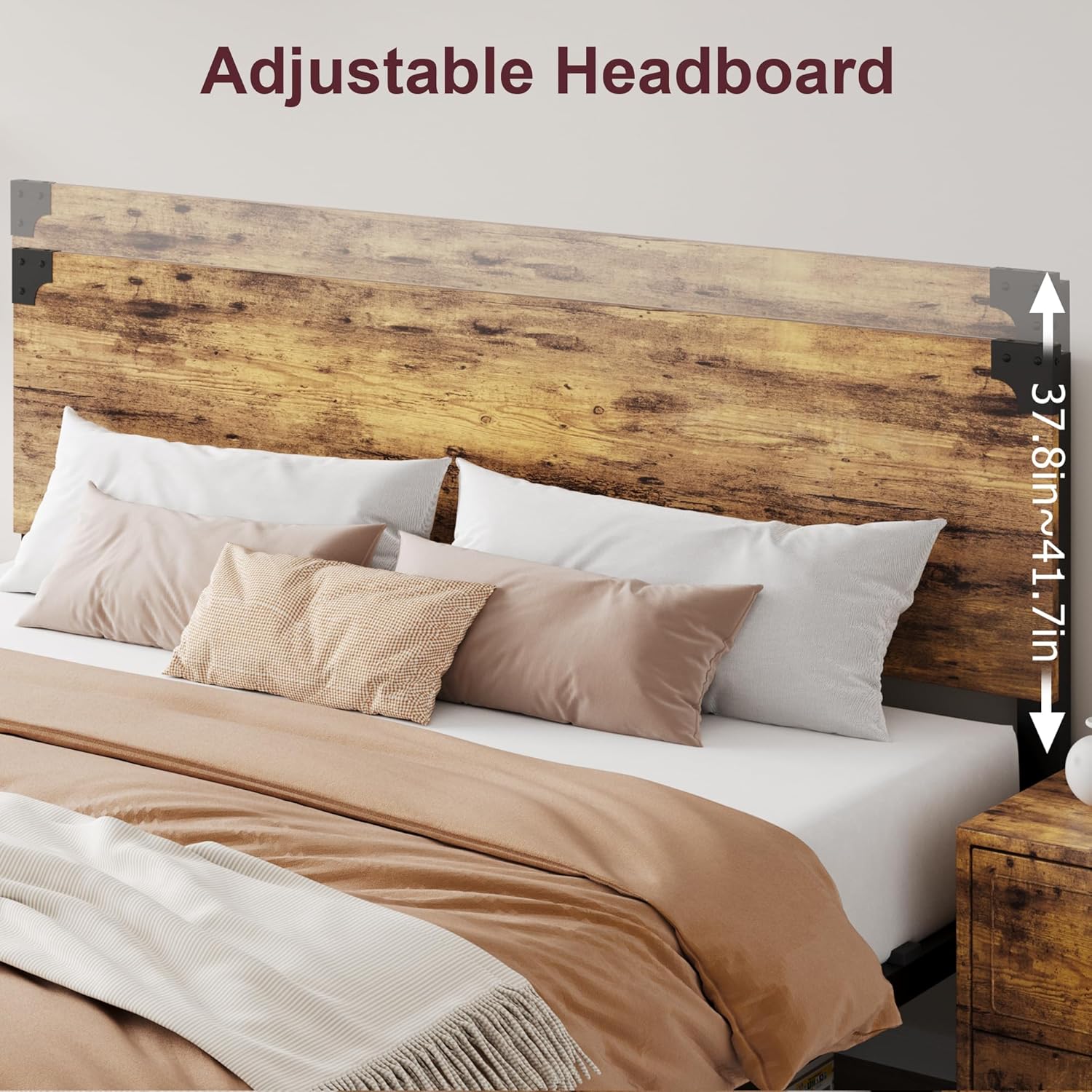 Adjustable Headboard  
37.8in~41.7in