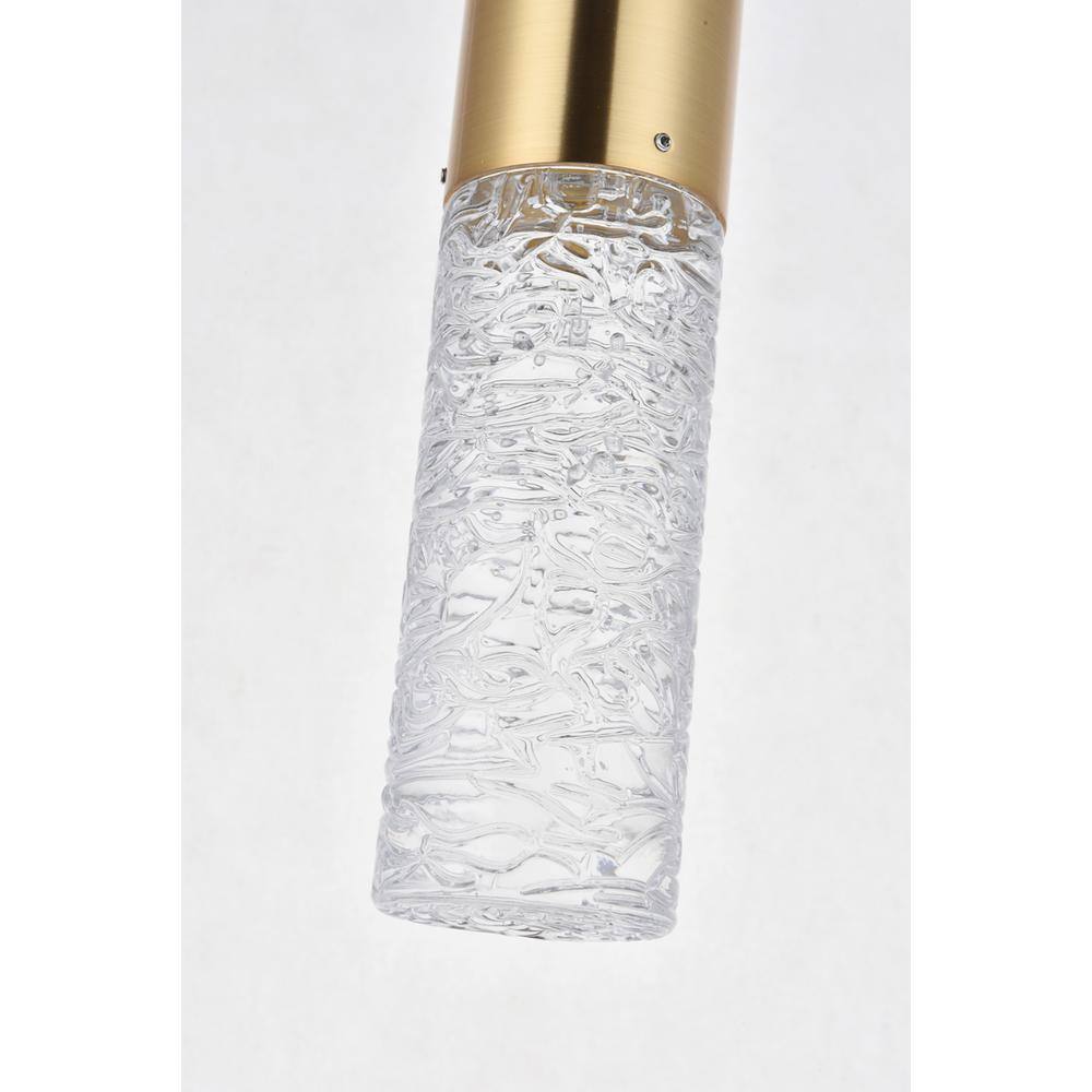 Alt View 10. Elegant Lighting - Constellation 1 light Gold LED Pendant - Gold.