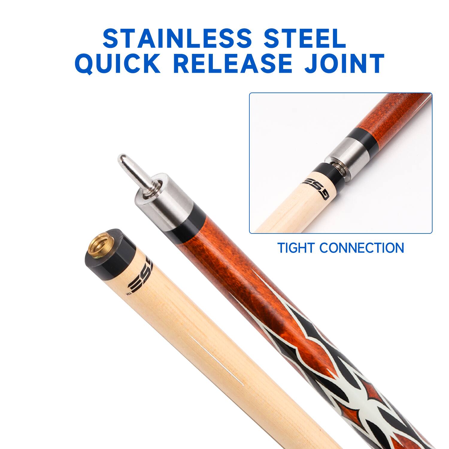 STAINLESS STEEL QUICK RELEASE JOINT
TIGHT CONNECTION