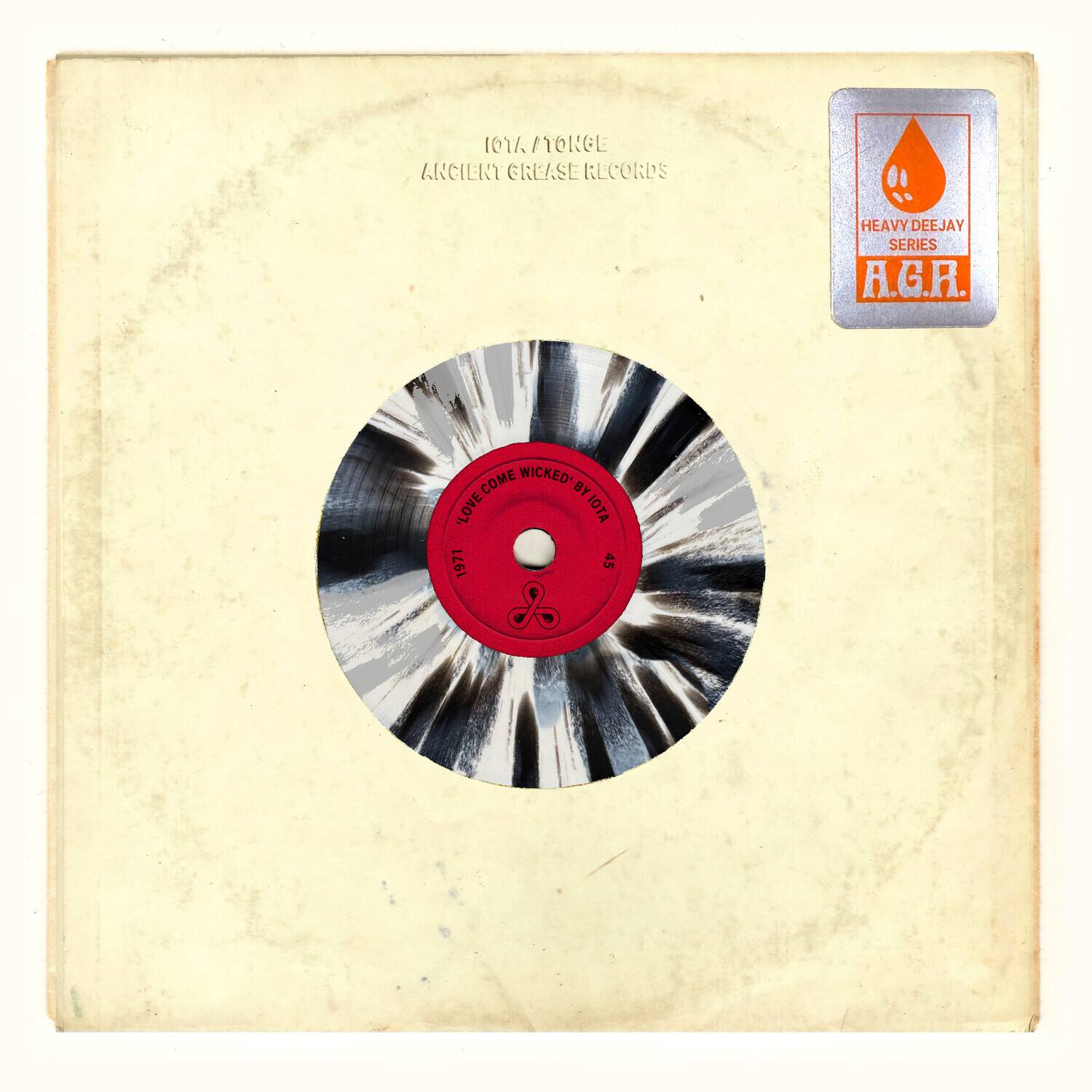1017 MORGE ARCIERA GREASE RECORDS HEAVY DEEJAY SERIES A.G.R. COME WICKED BY LOVE IOTA 1971 45 L