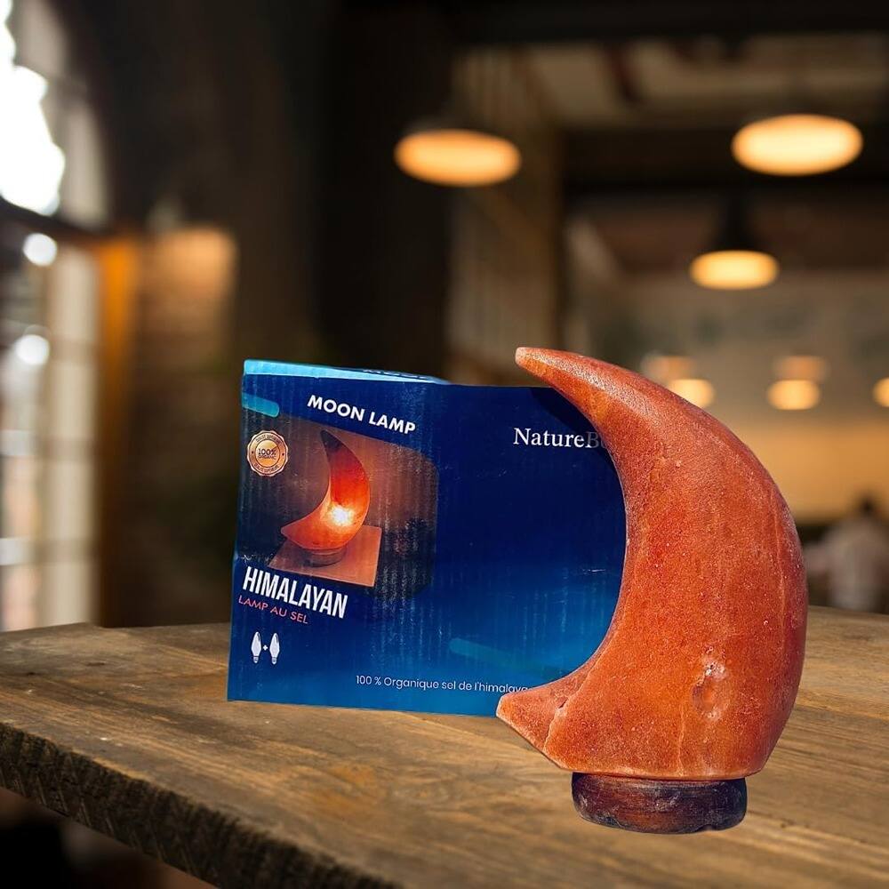 MOON LAMP  
NatureB  
HIMALAYAN LAMP AU SEL  
100% Organique sel de l'Himalaya
