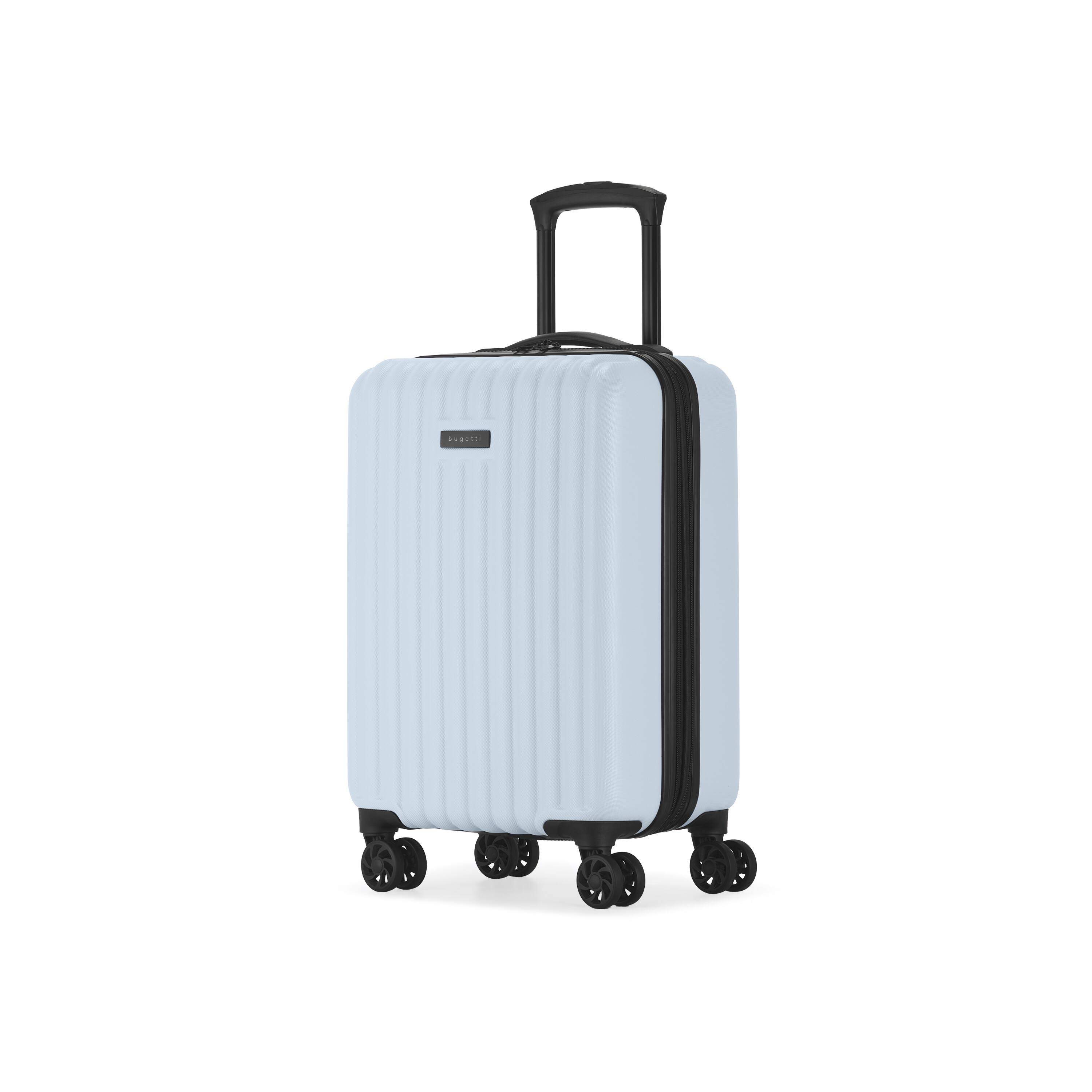 Angle. Bugatti - Bugatti Tokyo 2 Piece Hardside Set Luggage - SKY.