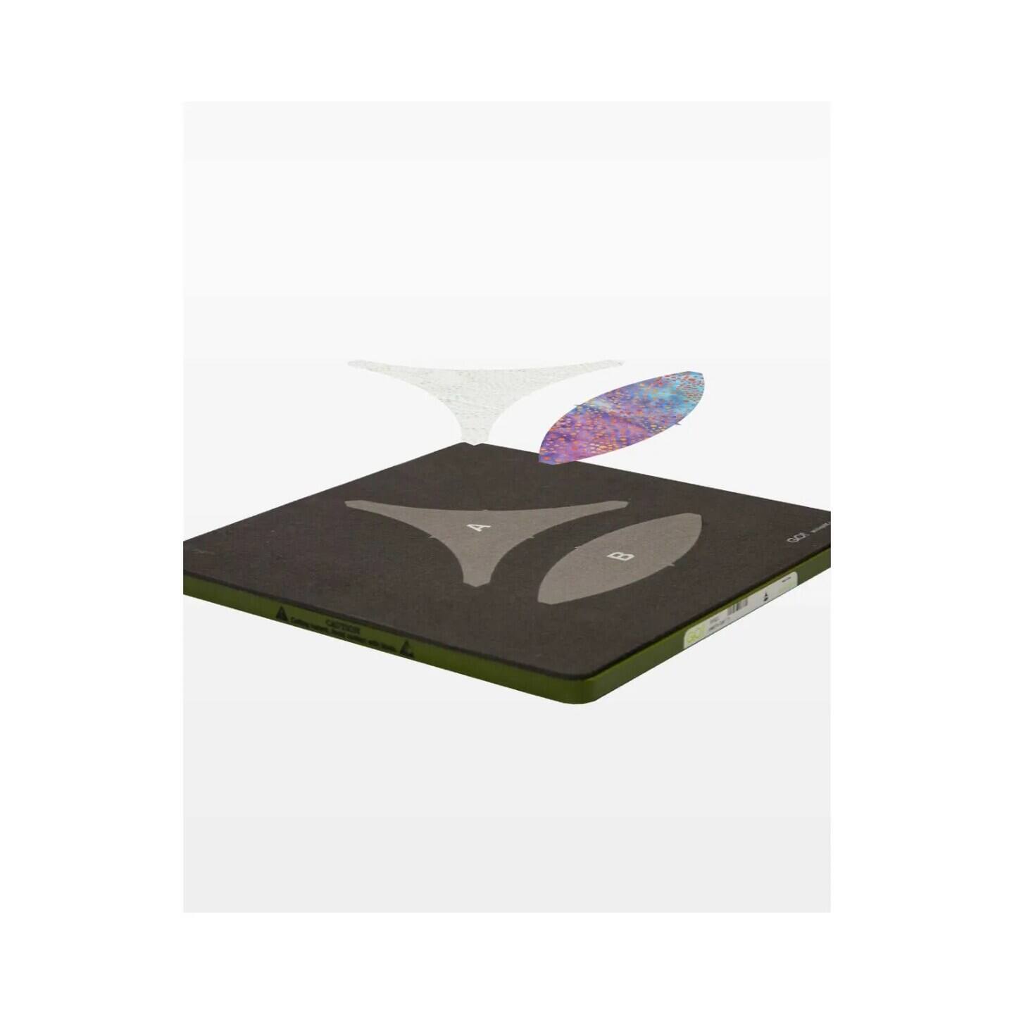 Left. AccuQuilt - GO! Joseph’s Coat-11 Finished Die - Multicolor.