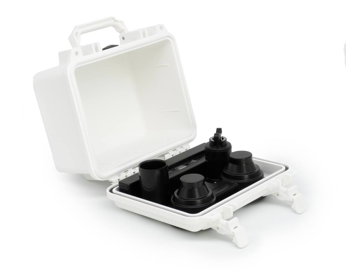 Left. DemerBox - DB2 - White.