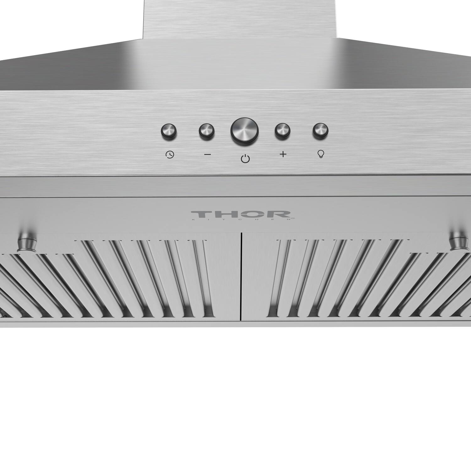 Alt View 1. Thor Kitchen - 30 Inch Convertible Wall Mounted Chimney Range Hood in Stainless Steel - Stainless steel.