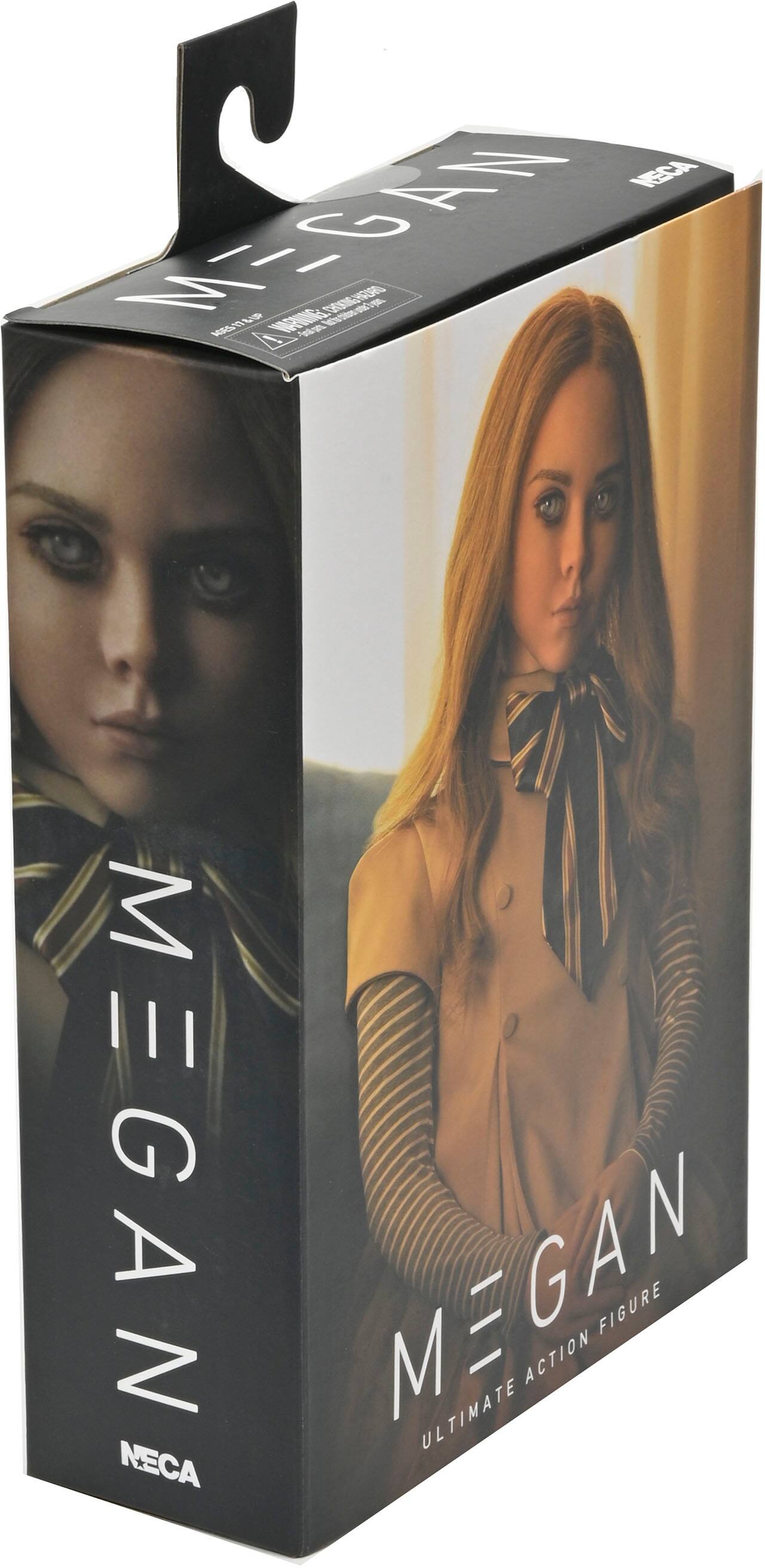 N MEGAN N-S AN ECA 03 CONENDR NsSR V9 YI WFRNG eln MEGAN MEGAN ULTIMATE ACTION FIGURE NECA