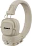 Marshall - Major V Wireless On-Ear Bluetooth Headphones with Lightweight Foldable Design and Microphone for Calls - Cream